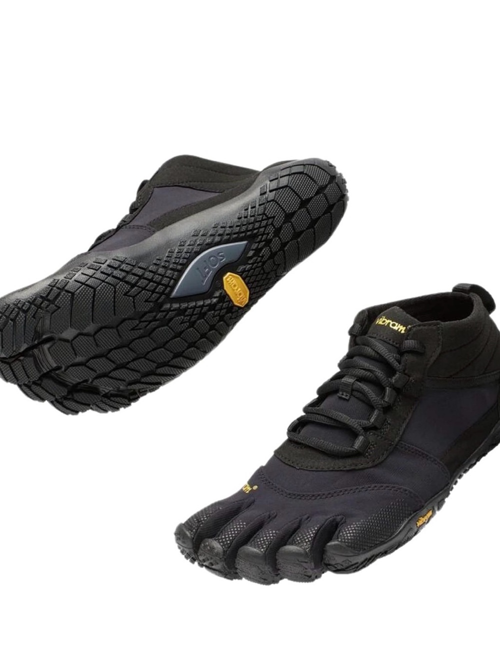 Vibram Black Five-Finger Shoes outdoor/trail/barefoot - Picture 2 of 6